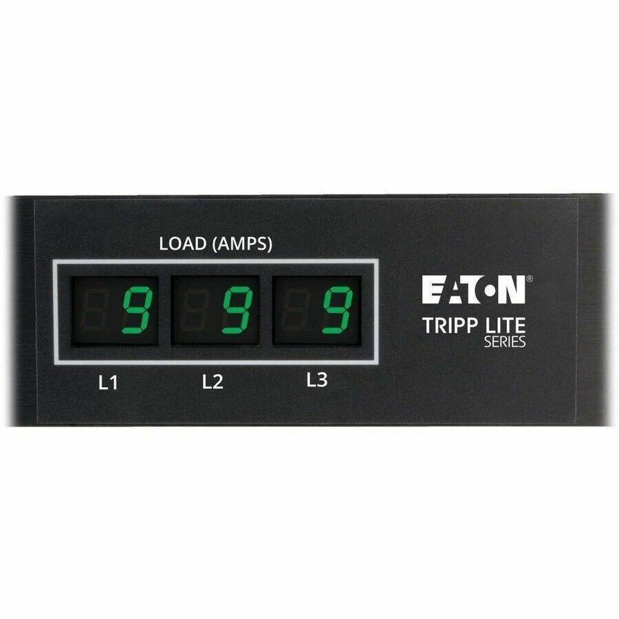 LOAD (AMPS)  
8 9 8 9 8 9  
EATON TRIPP LITE SERIES  
L1 L2 L3