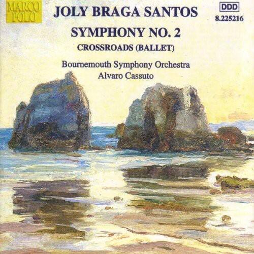 MARCO POLO  
JOLY BRAGA SANTOS  
SYMPHONY NO. 2  
CROSSROADS (BALLET)  
Bournemouth Symphony Orchestra  
Alvaro Cassuto  
DDD 8.225216