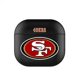 Keyscaper - San Francisco 49ers San Francisco 49ers Insignia AirPods 4th Generation Case Cover - No Size - Black