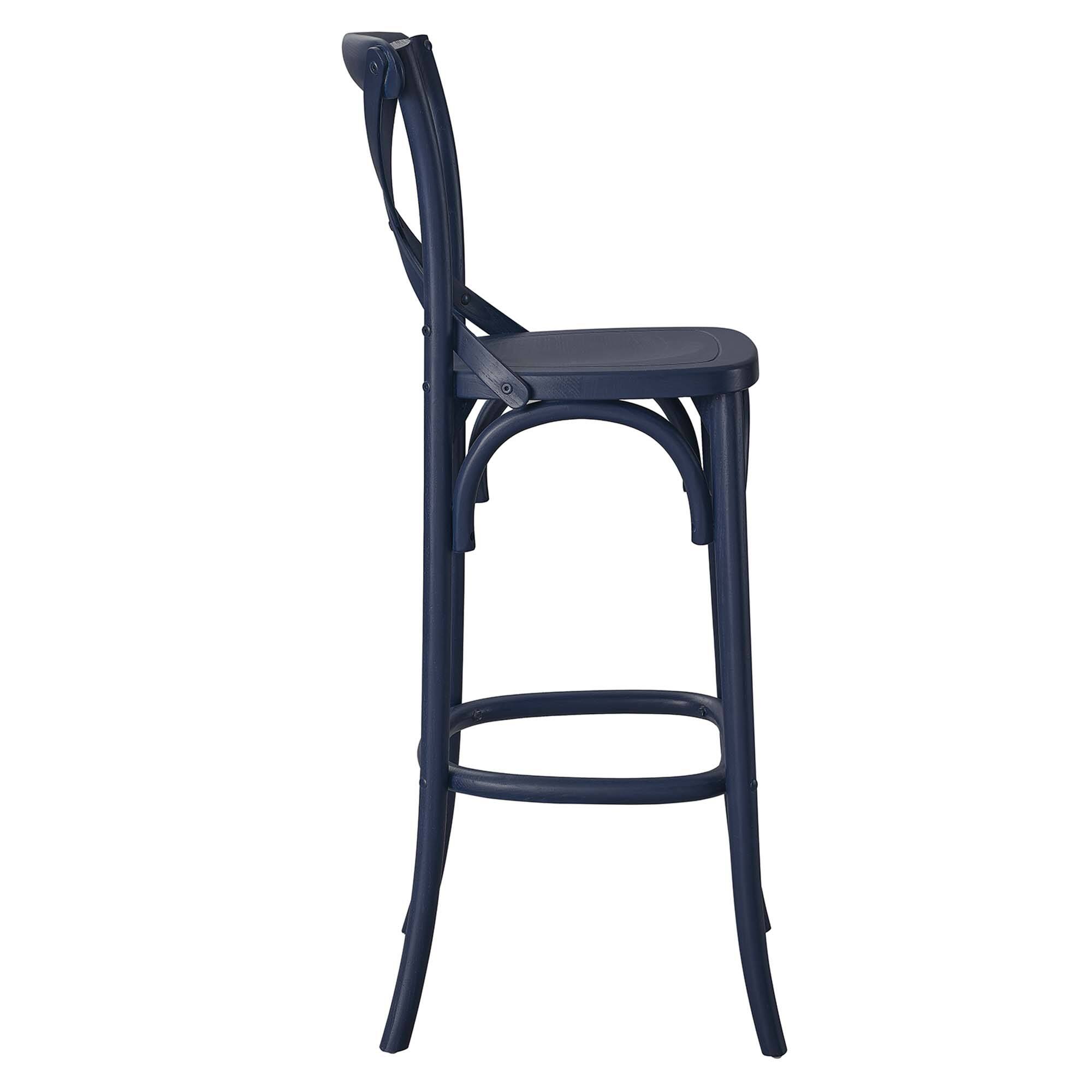 Alt View 2. Modway - Gear Bar Stool by Modway - Blue.