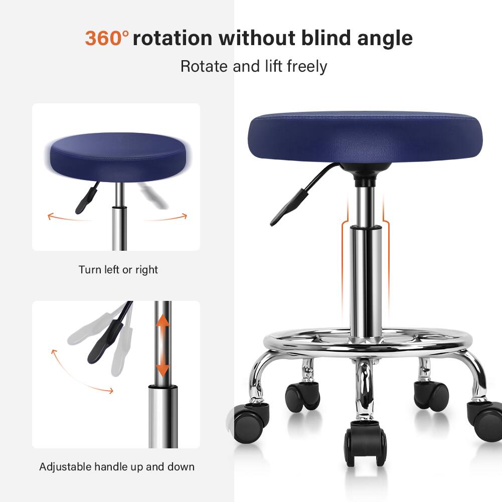 360° rotation without blind angle  
Rotate and lift freely  

Turn left or right  

Adjustable handle up and down