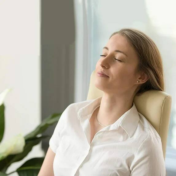 Alt View 1. MOVSSOU - Lumbar Support Pillow Car Seat Cushion Chair Lower Back Cushion Office Memory Foam Lumbar Support Back Pillow - black.