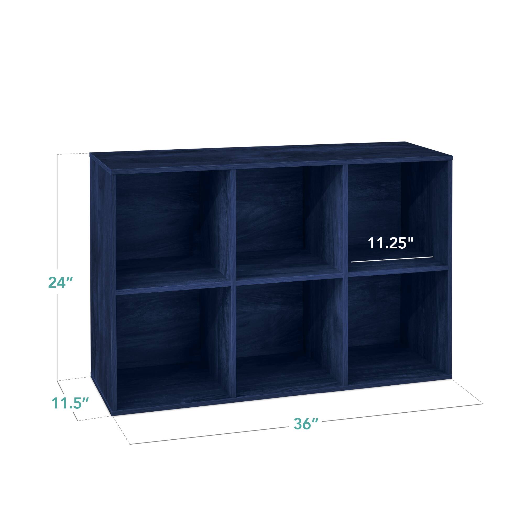 The dimensions of the shelf are:

- Width: 36"
- Height: 24"
- Depth: 11.5"
- Shelf depth: 11.25"