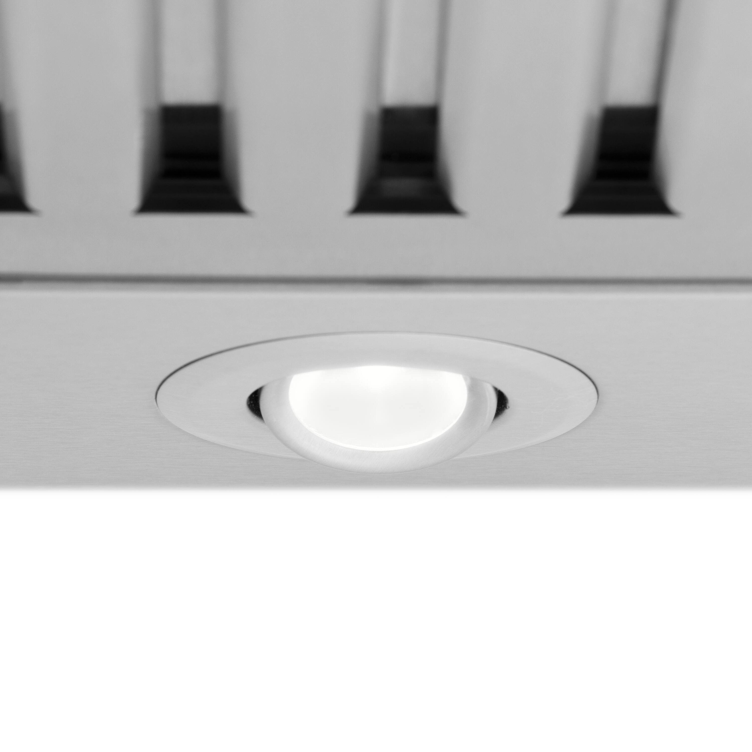 Alt View 2. ZLINE - 24 in. Wall Mount Range Hood in Stainless Steel (KB-24) - Silver.