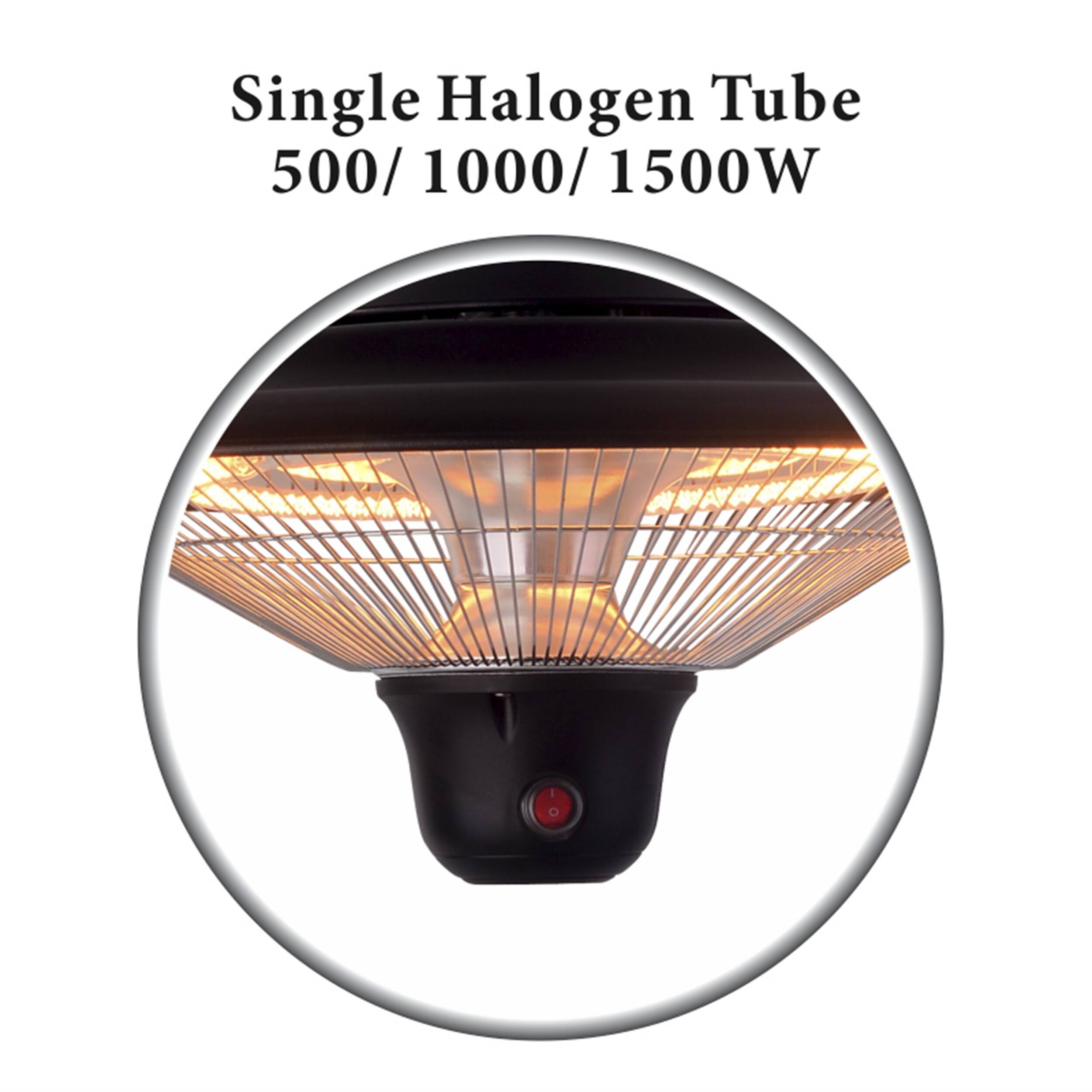 Single Halogen Tube 500/ 1000/ 1500W