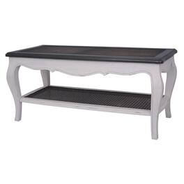 International Caravan - Ashbury Stradivarius Coffee Table - Antique White