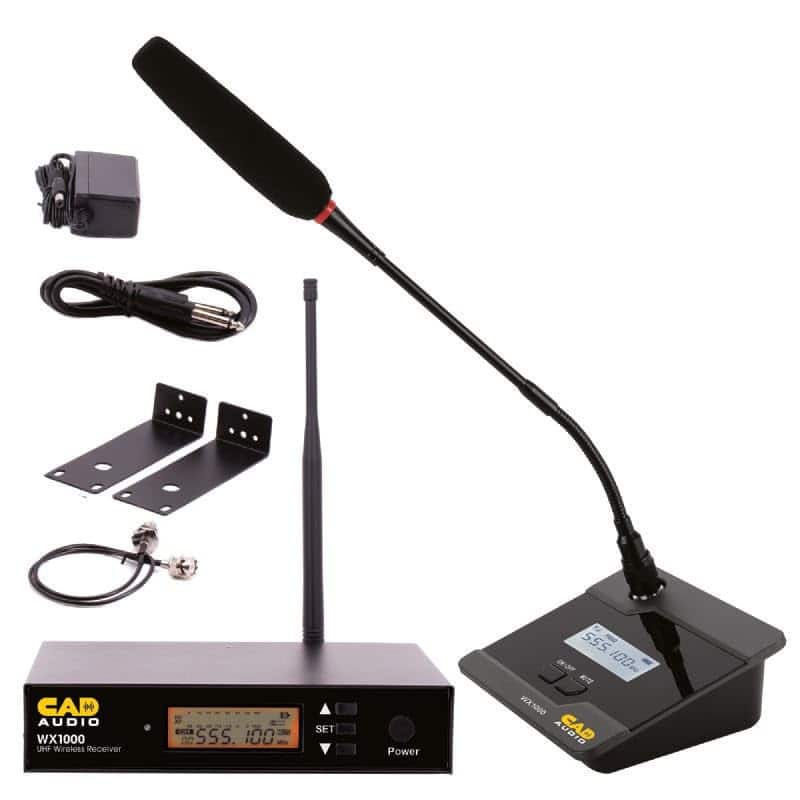 "CAD Audio - WX1000GN Wireless Gooseneck Microphone System - ""NA""" price history on PriceWatchPro
