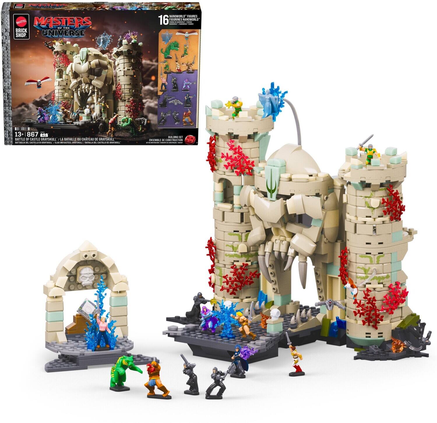 Masters of the Brick Shop Universe - Battle of Castle Grayskull