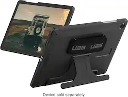 UAG - Scout Hand Stap with Kickstand for Samsung Galaxy Tab A11+/A9+ - Black