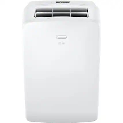 Front. LG - 7,000 BTU (SACC) / 10,500 BTU (ASHRAE) BTU Portable Air Conditioner.