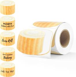 MUNBYN - 2 Inch Thermal Labels - Lemon Yellow