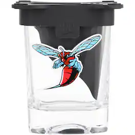 Indigo Falls - Delaware State Hornets 10oz. Ice Wedge Glass - Multicolor