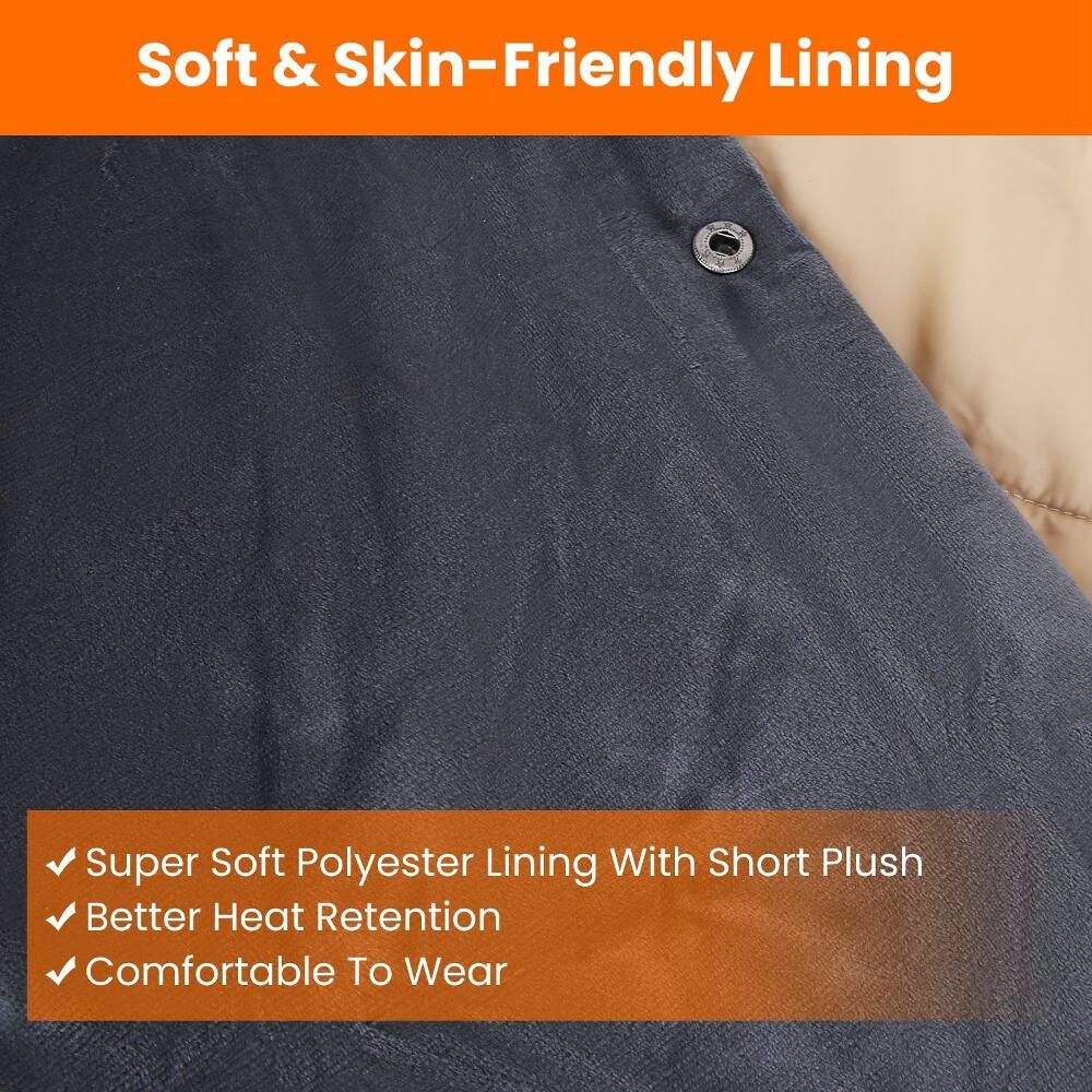 Soft & Skin-Friendly Lining

Super Soft Polyester Lining With Short Plush
Better Heat Retention
Comfortable To Wear