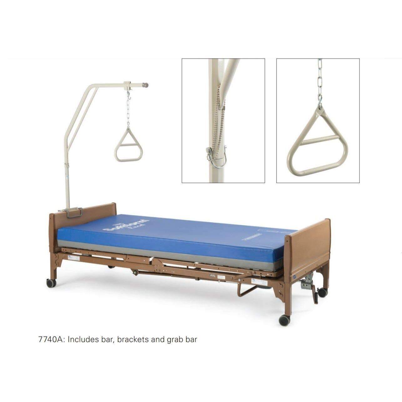 7740A: Includes bar, brackets and grab bar