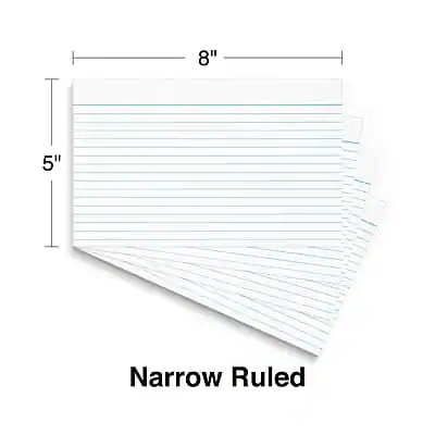 Target 5x8 Note Card Staples 5