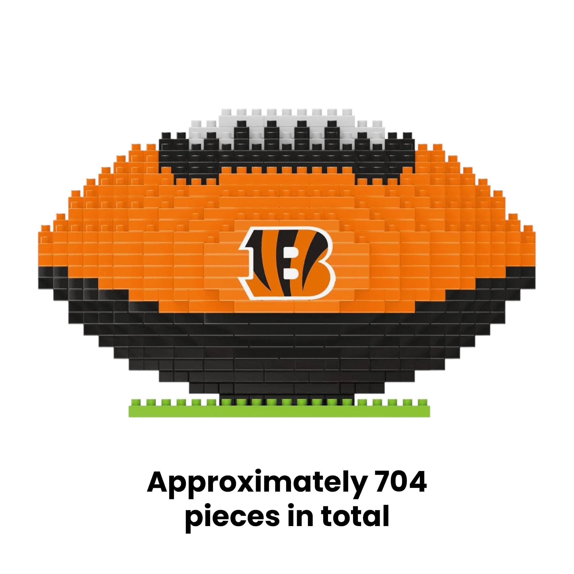 Approximately 704 pieces in total