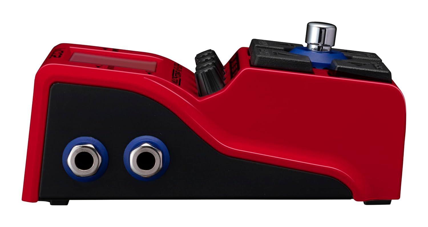 Alt View 5. Zoom - Zoom MS-60B+ MultiStomp Multi-FX Bass Pedal - Red.
