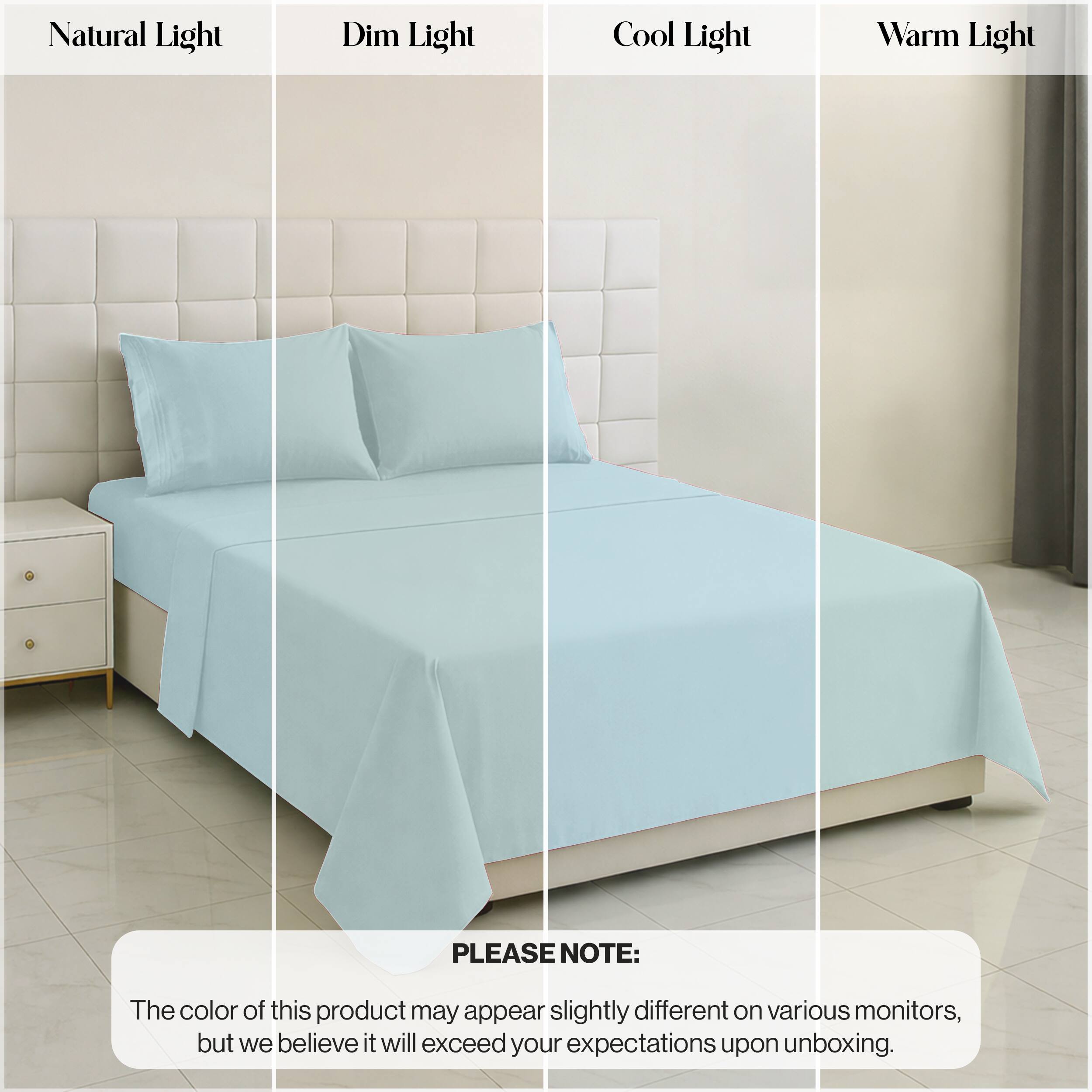 Natural Light  
Dim Light  
Cool Light  
Warm Light  

PLEASE NOTE:  
The color of this product may appear slightly different on various monitors, but we believe it will exceed your expectations upon unboxing.