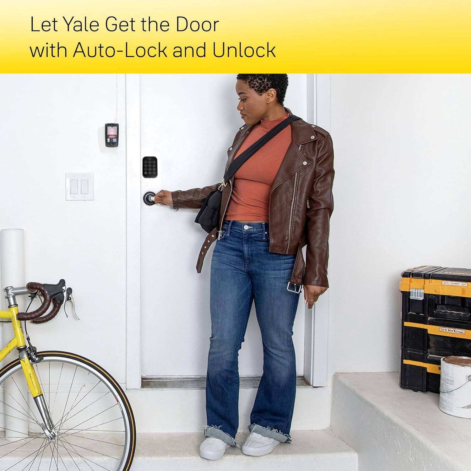 Let Yale Get the Door with Auto-Lock and Unlock