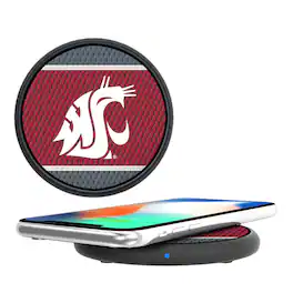 Keyscaper - Washington State Cougars Wireless Charging Pad - Multicolor