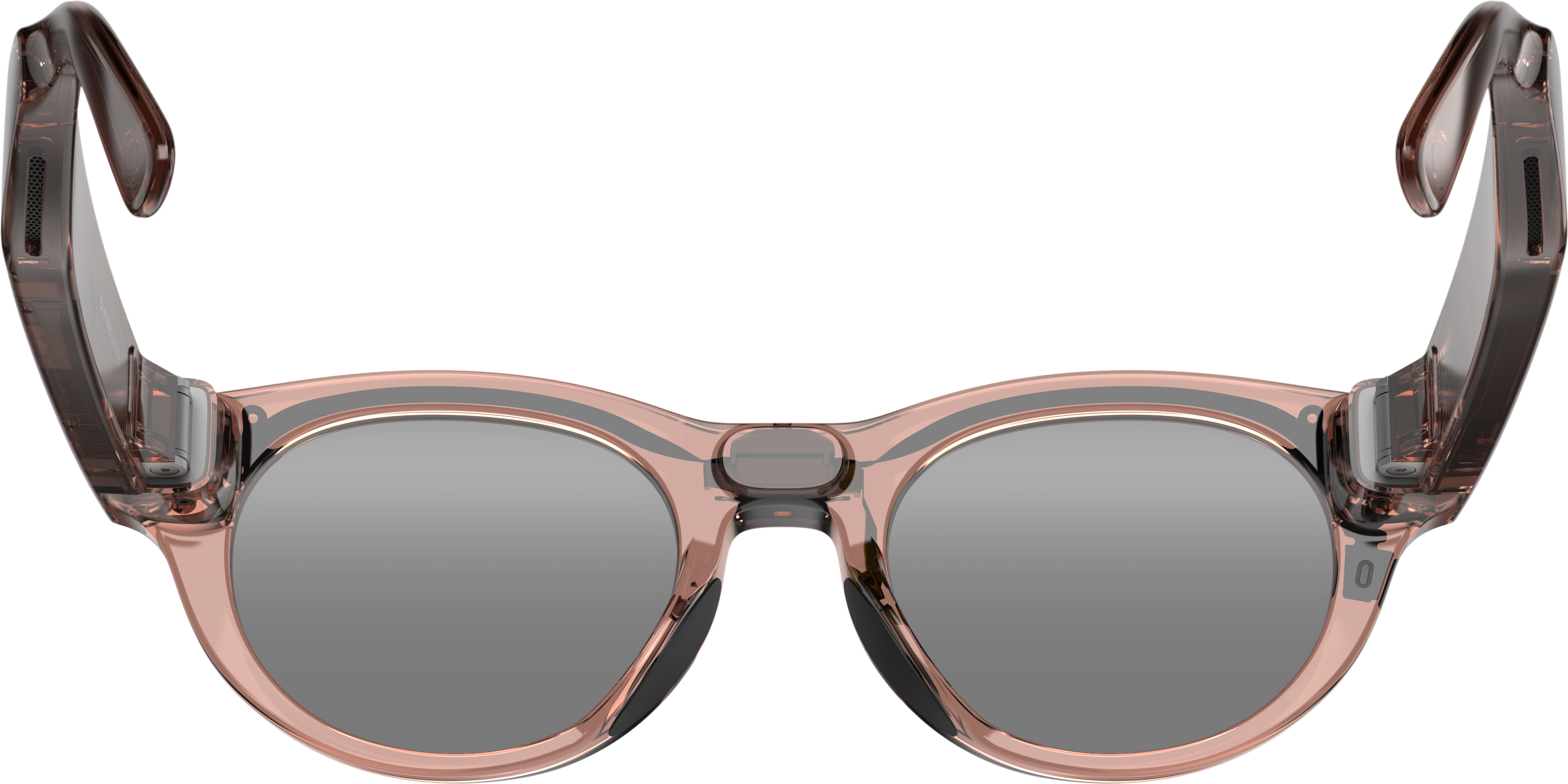 Alt View 3. HTC - VIVE Eagle™ AI Glasses – Round, Sunglass Lens - Clear Brown.