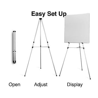 Easy Set Up

Open  
Adjust  
Display