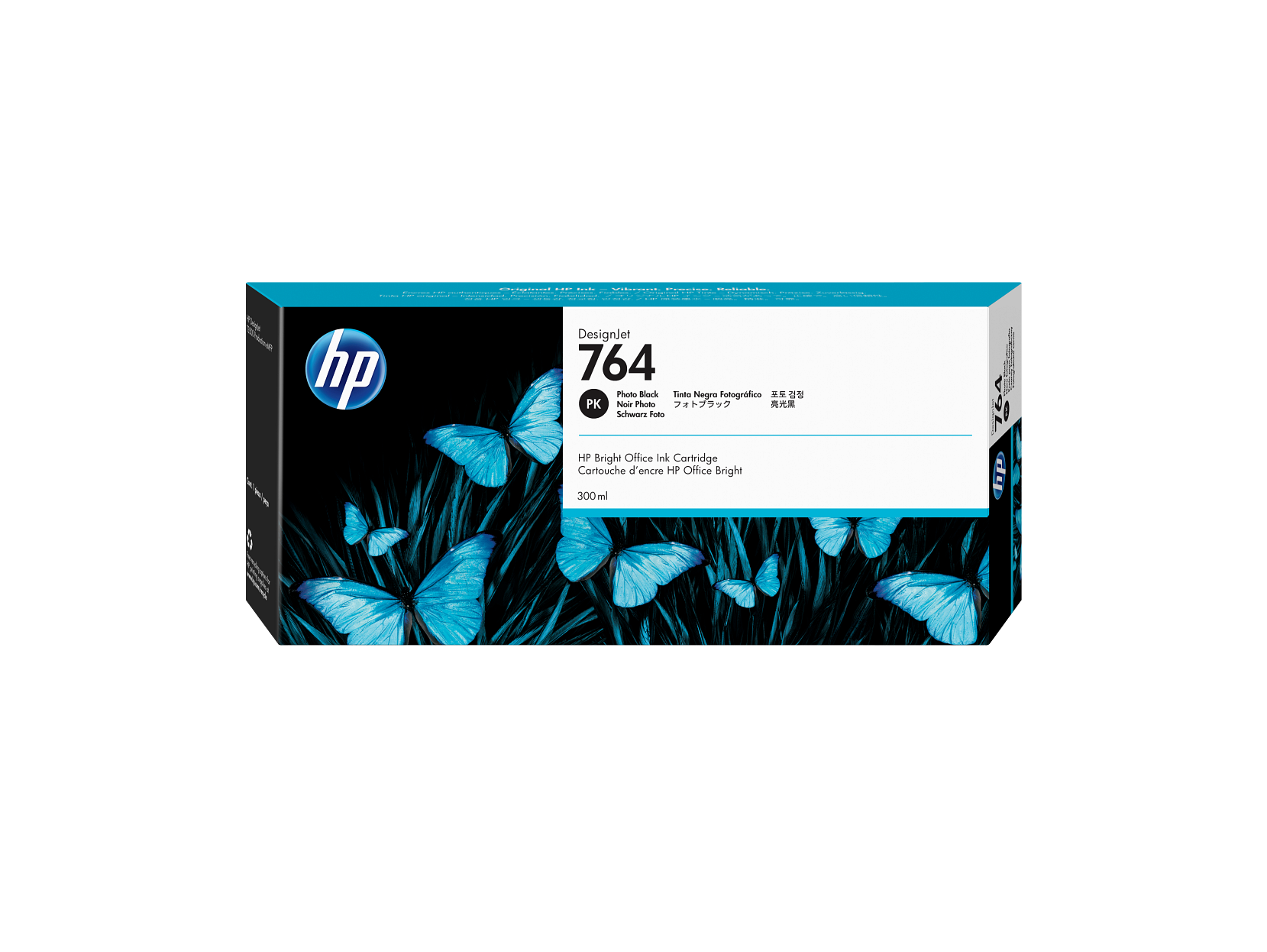 HP - 764 300-ml Photo Black DesignJet Ink Cartridge, C1Q17A