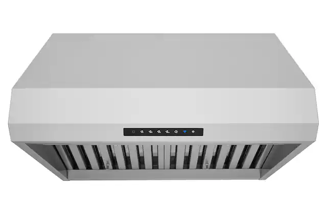 Front. Hauslane - Hauslane PRO Series PRO500 36" Versitile Under Cabinet or Wall Mounted Range Hood with Smart App Control - Silver.