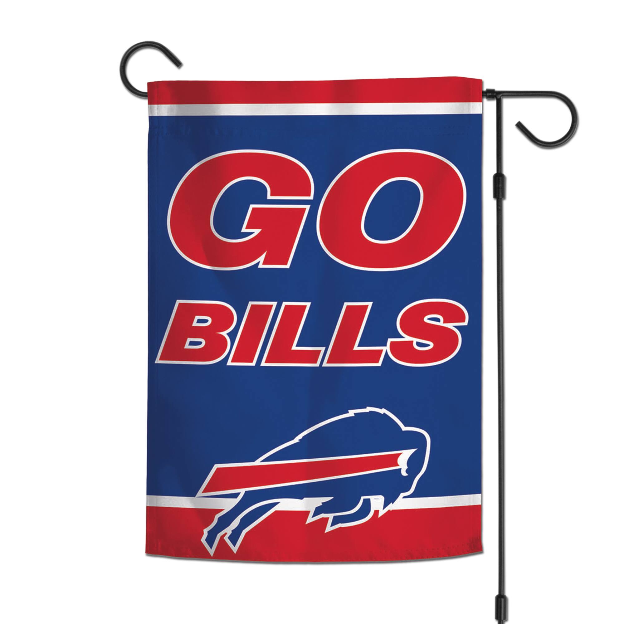 Alt View 1. WinCraft - Buffalo Bills 2-Sided 12'' x 18'' Garden Flag - Multicolor.
