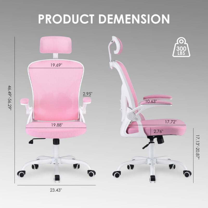 PRODUCT DIMENSION  
300 LBS  
19.69"  
46.49"-56.29"  
19.88"  
2.95"  
10.63"  
17.72"  
2.76"  
17.13"-20.87"  
23.43"