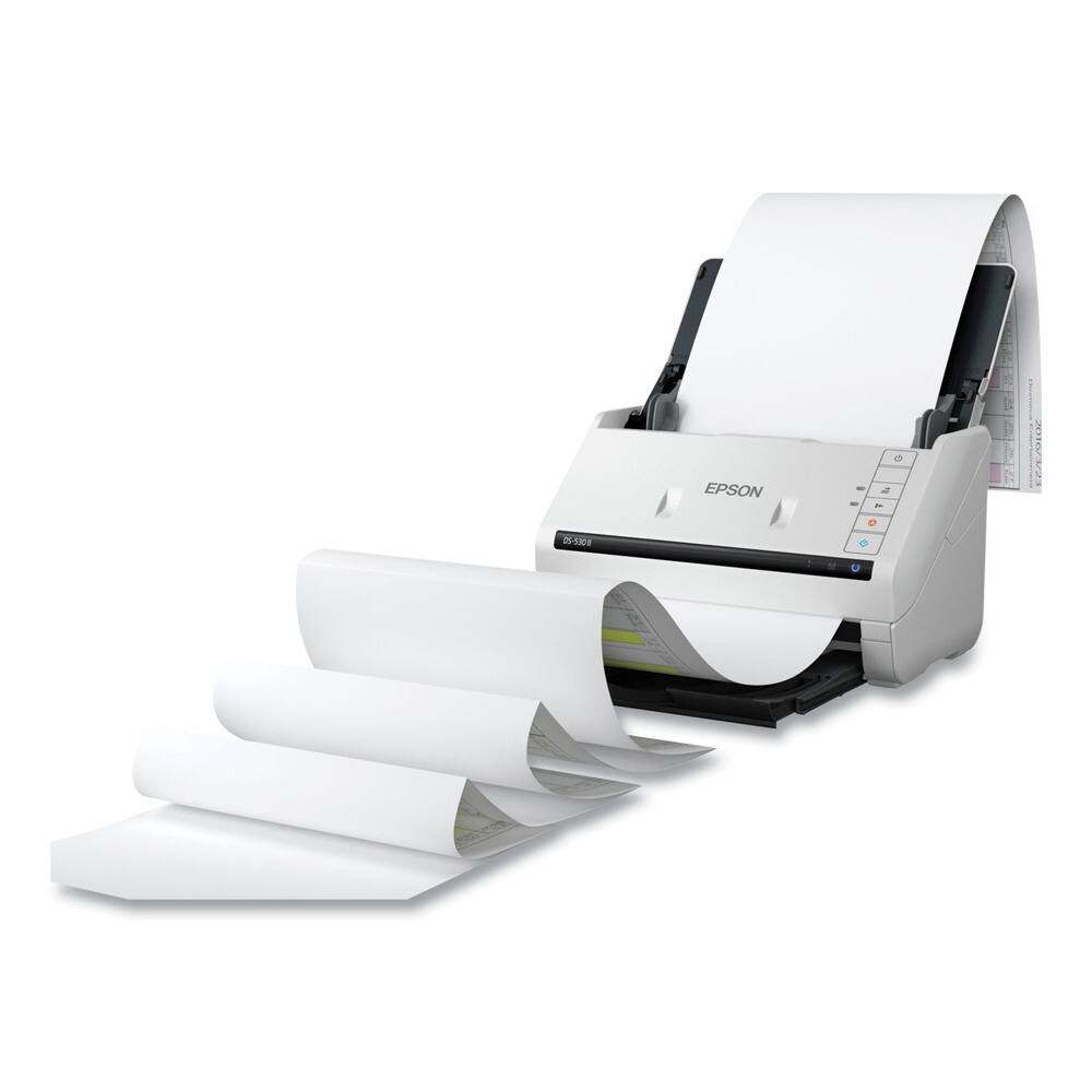 Epson DS 530 II Large Format ADF Scanner 600 dpi Optical 30 bit