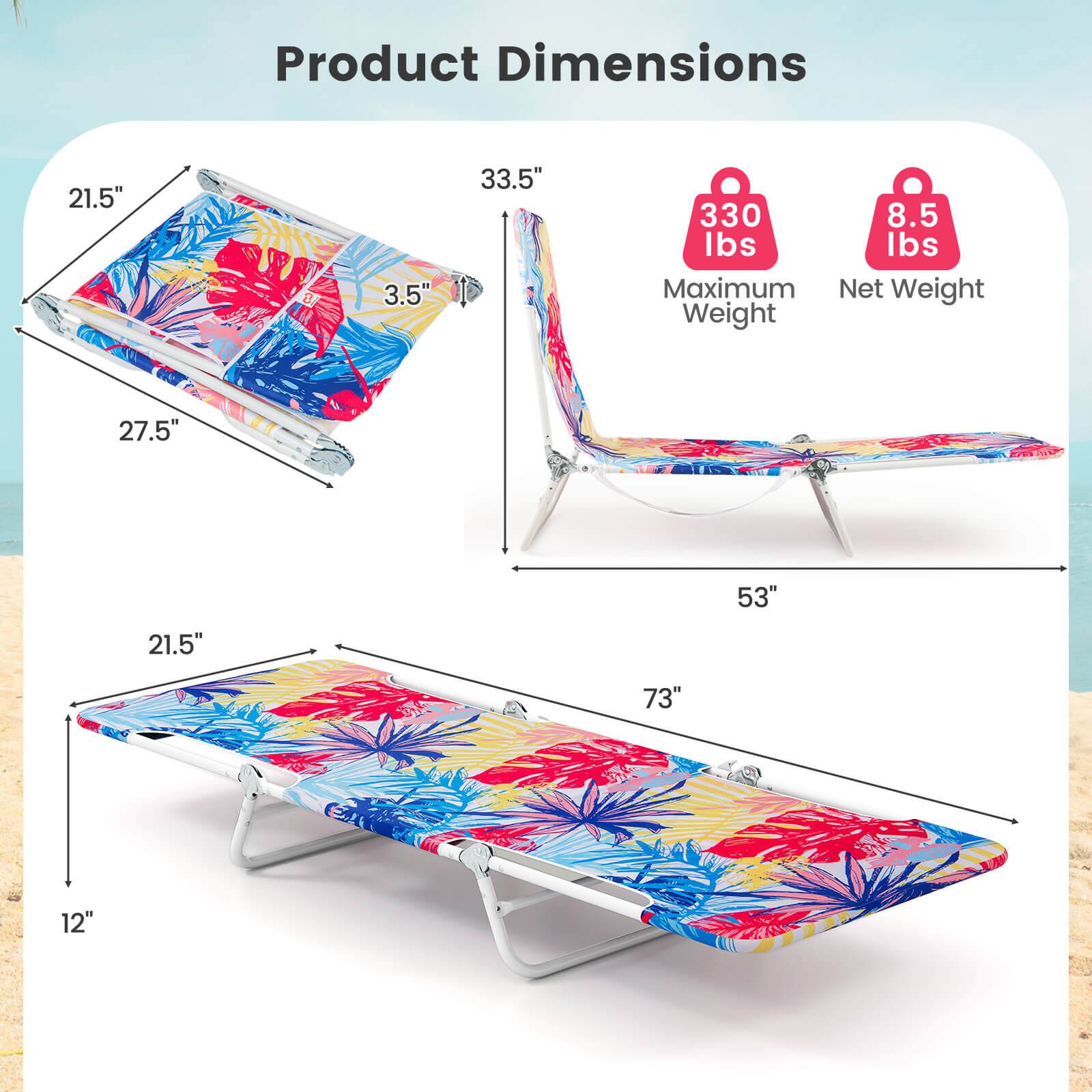 Product Dimensions:  
- 21.5" x 3.5" x 27.5"  
- 33.5" x 53" x 73" x 12"  

Maximum Weight: 330 lbs  
Net Weight: 8.5 lbs