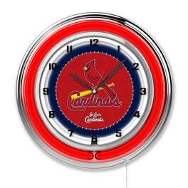 Holland Bar Stool Co. - 19" Double Neon Wall Clock - Multicolor