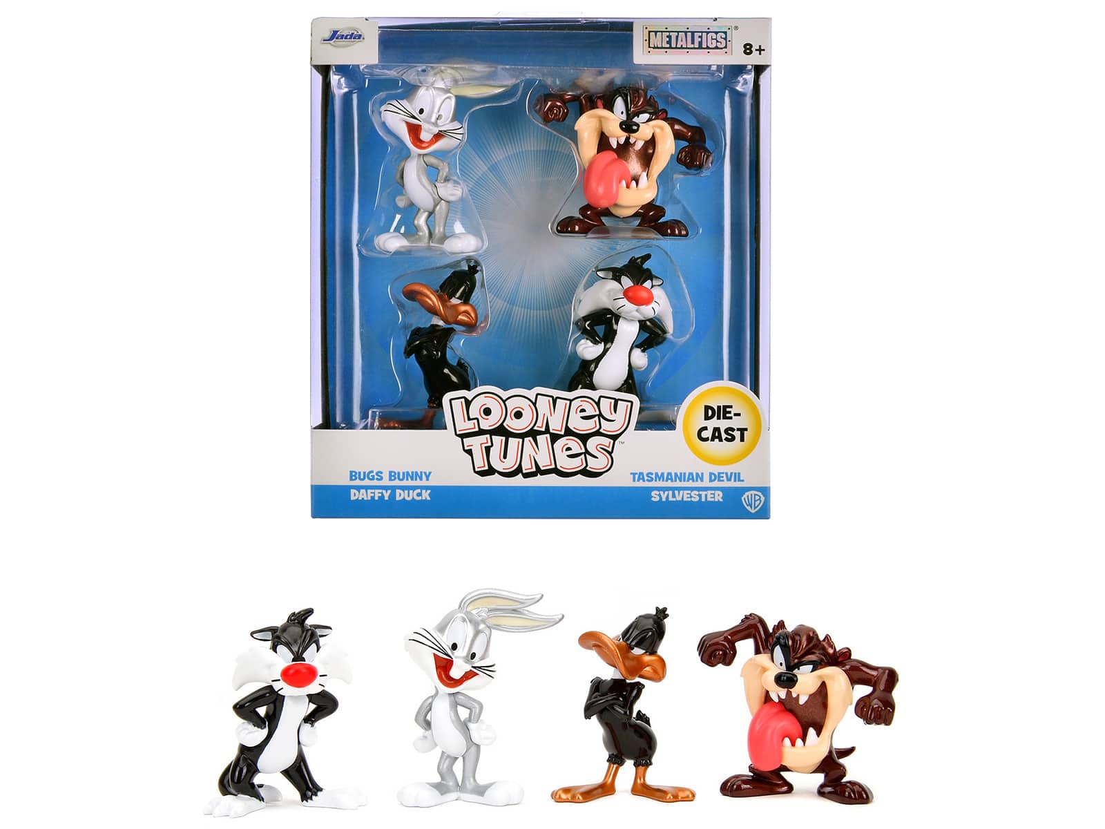 "Set of 4 Diecast Figures ""Looney Tunes"" ""Metalfigs"" Series Die Cast Models by Jada" price history on PriceWatchPro