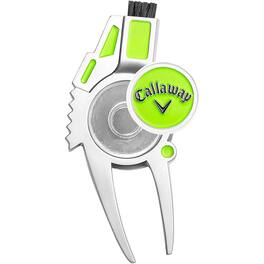 Callaway - Golf 4-in-1 Divot Repair Tool - Lime - Green