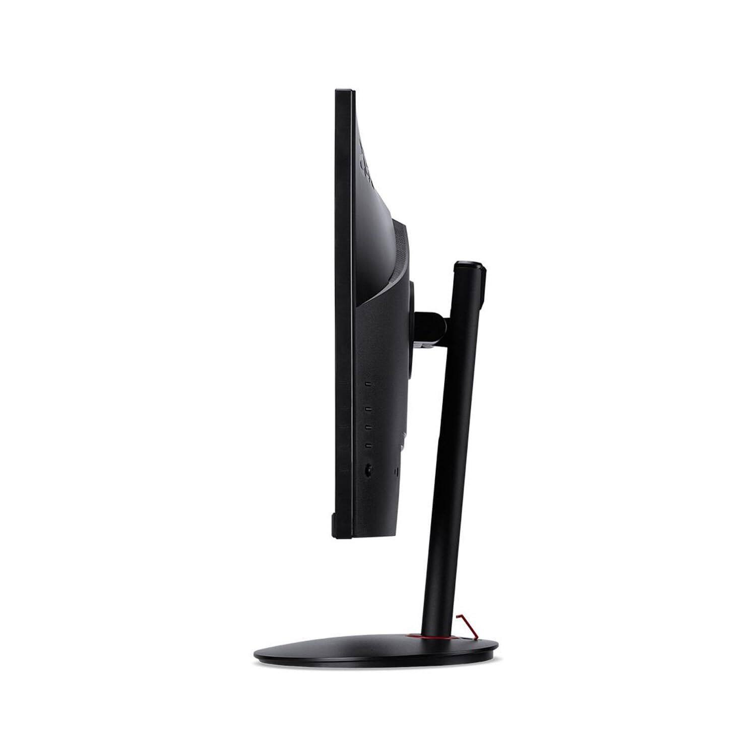 Left. Acer - Nitro - 27" Monitor UHD 3840x2160 160Hz IPS 0.5ms 350Nit HDMI DisplayPort - Black.