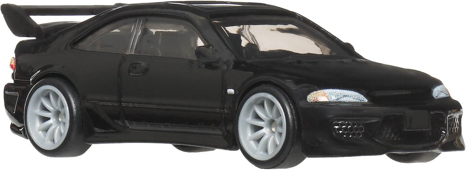 Alt View 2. Mattel - Mattel - Fast & Furious Hot Wheels Premium: 1993 Honda Civic Coupe EX EJ1   - COLLECTIBLES - Multicolor.