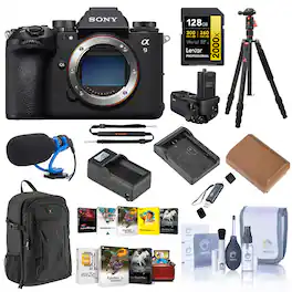 Bundle - Sony - Alpha a9 III Mirrorless Camera, with Accessory Kit