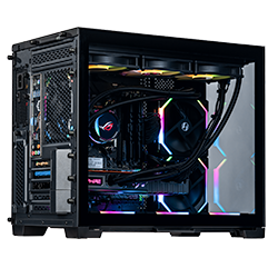 Alt View 9. Velztorm - Gemmix Desktop PC (Ryzen 7 5700X, 32GB, 2TB SSD, Radeon RX 6900 XT, WiFi 4, Win 11 Pro) - Black.