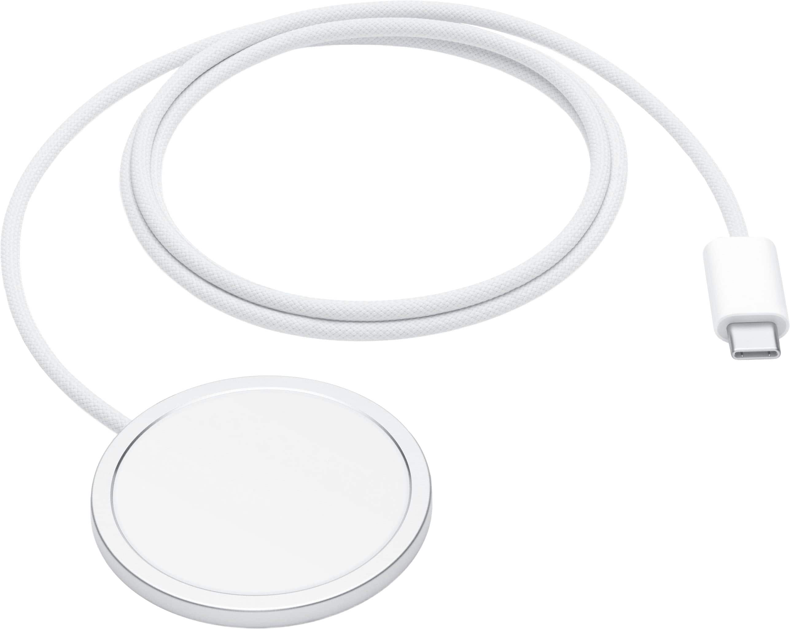 Alt View 2. Apple - MagSafe Charger (1 m) - White.