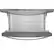 Alt View 10. Whirlpool - 36 in. Wide 25 cu. ft. Wide French Door Bottom Mount Refrigerator with Two-Tier Freezer Storage - Fingerprint Resistant Stainless Steel.