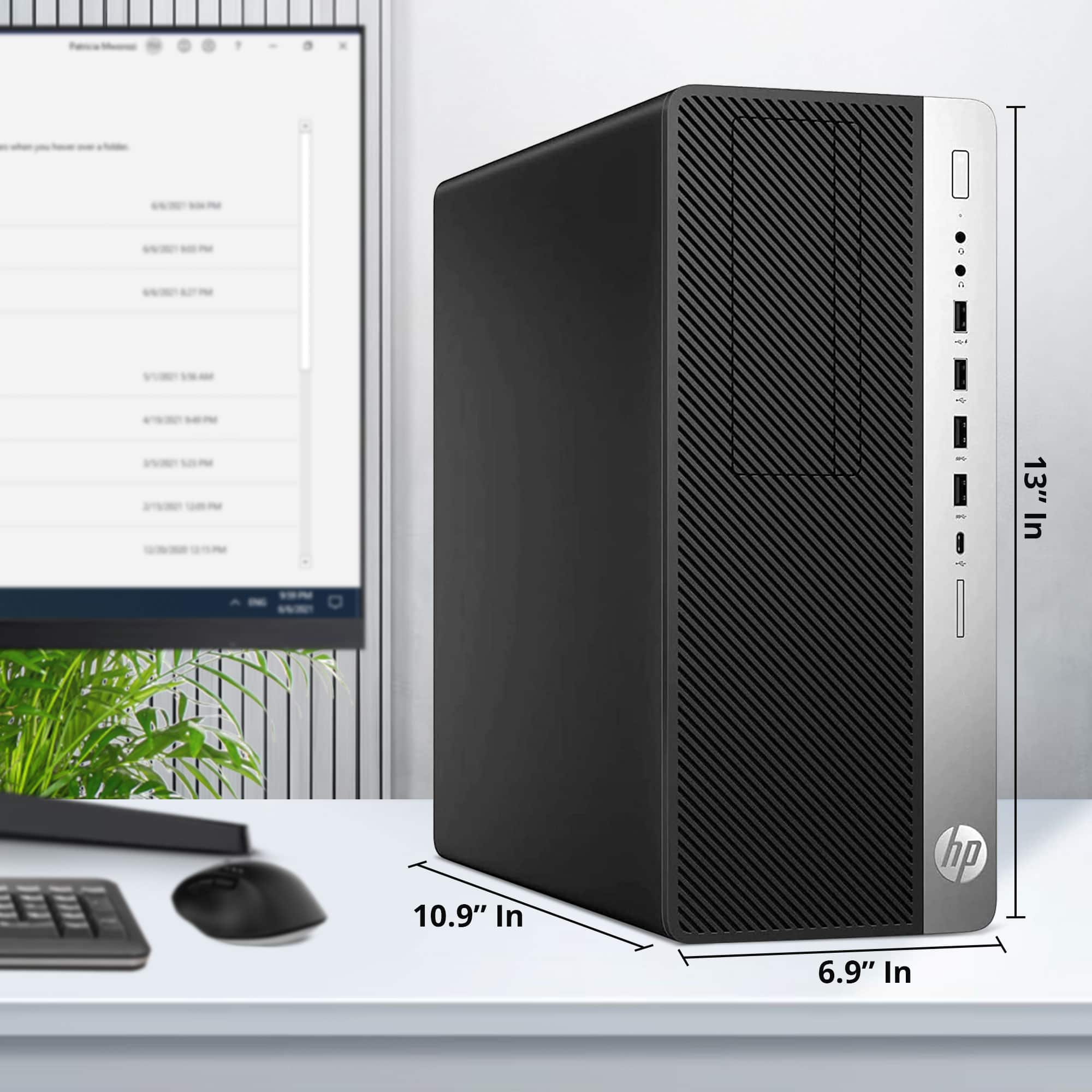 即office2021!EliteDesk 800 G3 i5-6500 SSD Amazon.com: HP EliteDesk 800 G3 SFF Desktop Computer with