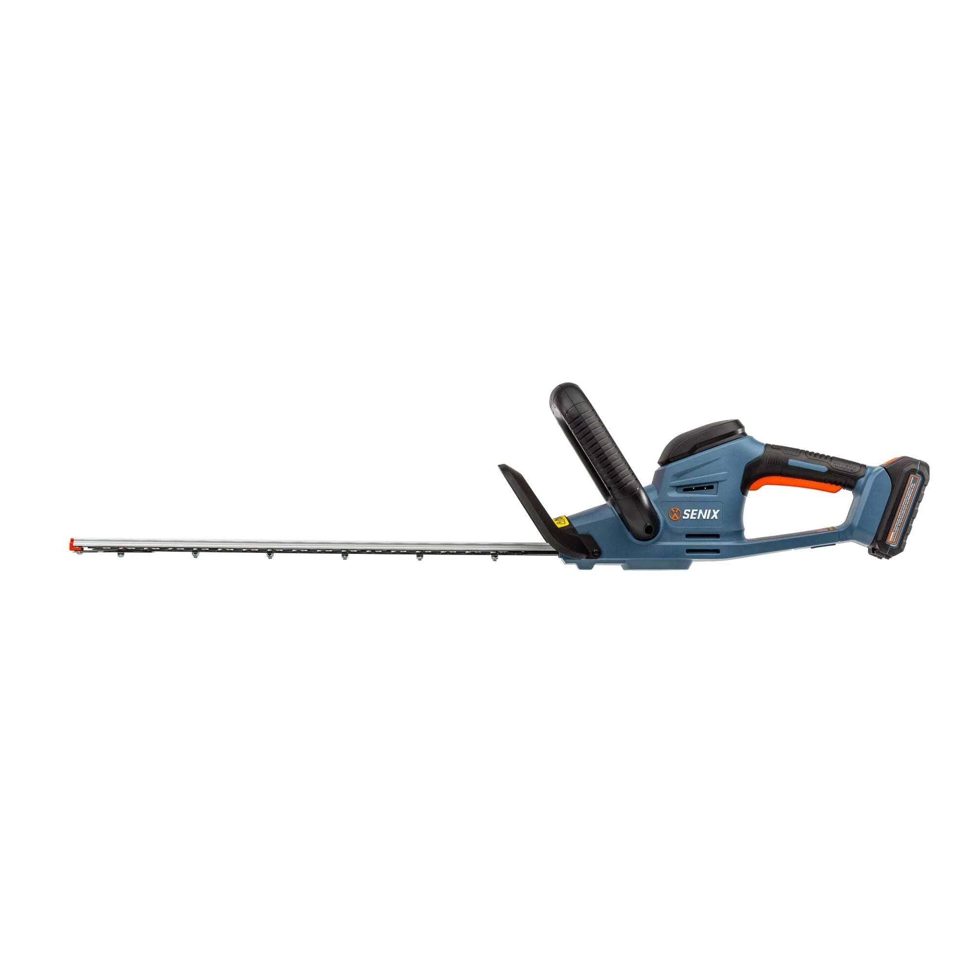 Alt View 4. SENIX - X2 20V Max* Cordless Combo Kit, String Trimmer, Leaf Blower & Hedge Trimmer (2.0Ah, 4.0Ah Batteries, & Charger Included) - Blue.
