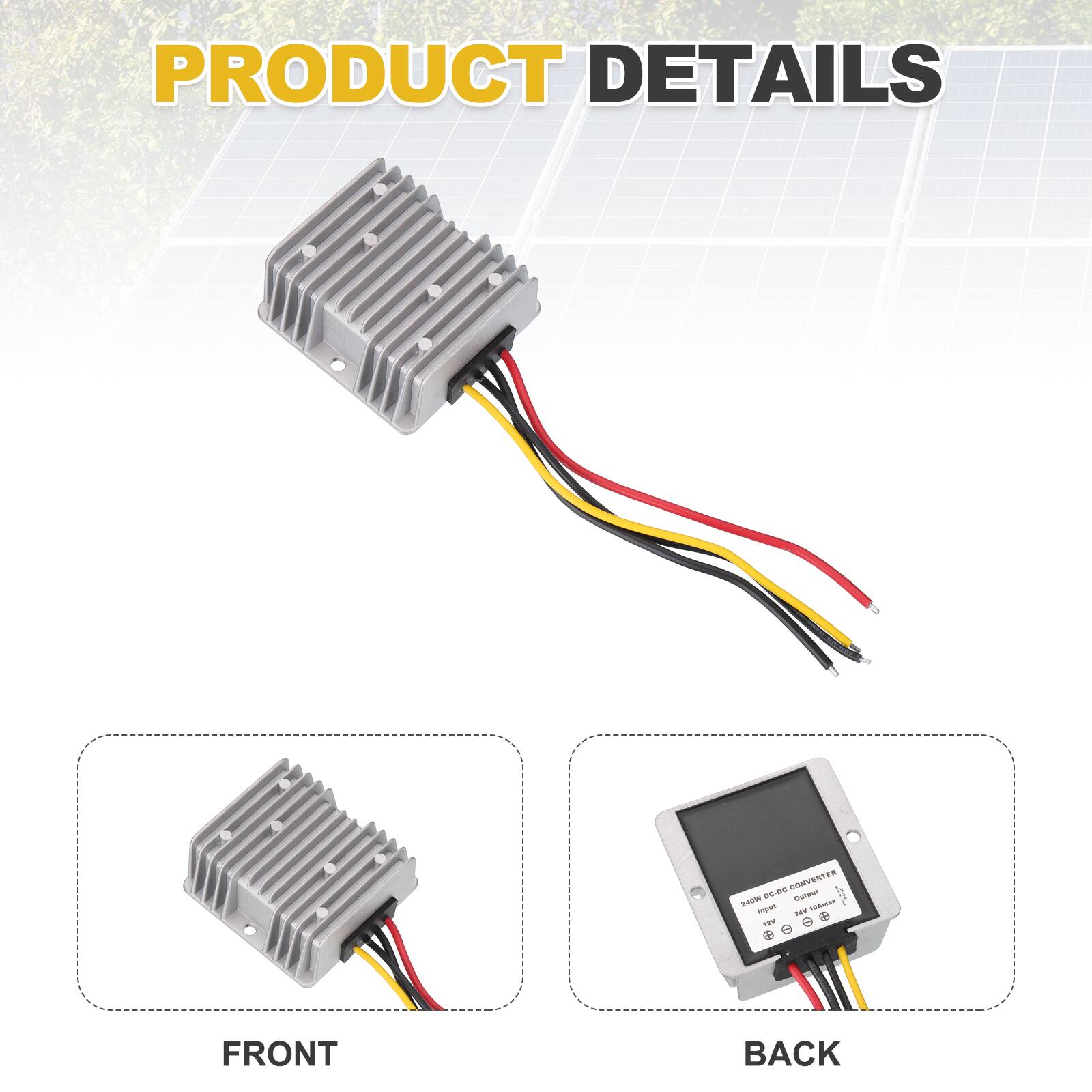 PRODUCT DETAILS

FRONT

BACK