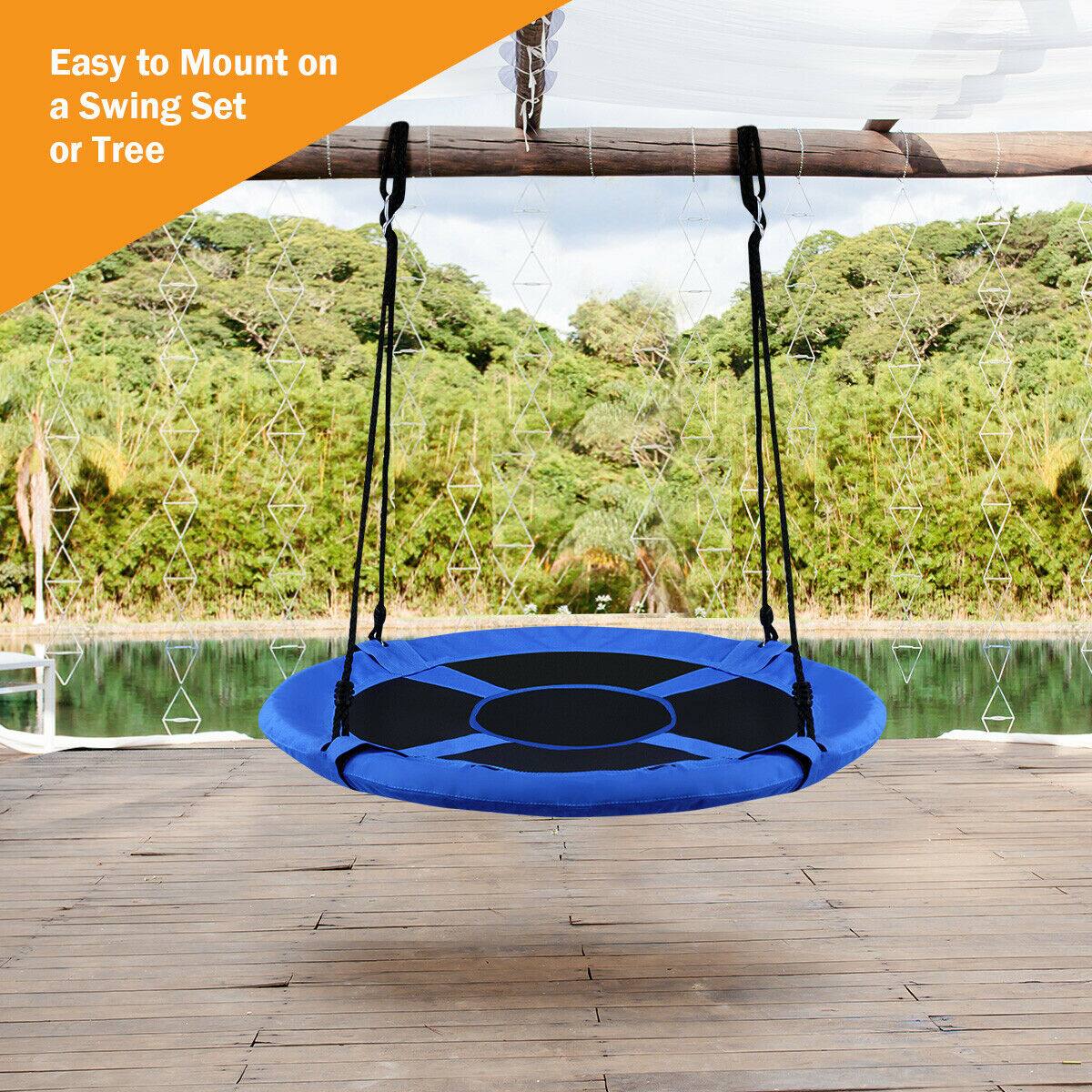 Easy to Mount on a Swing Set or Tree