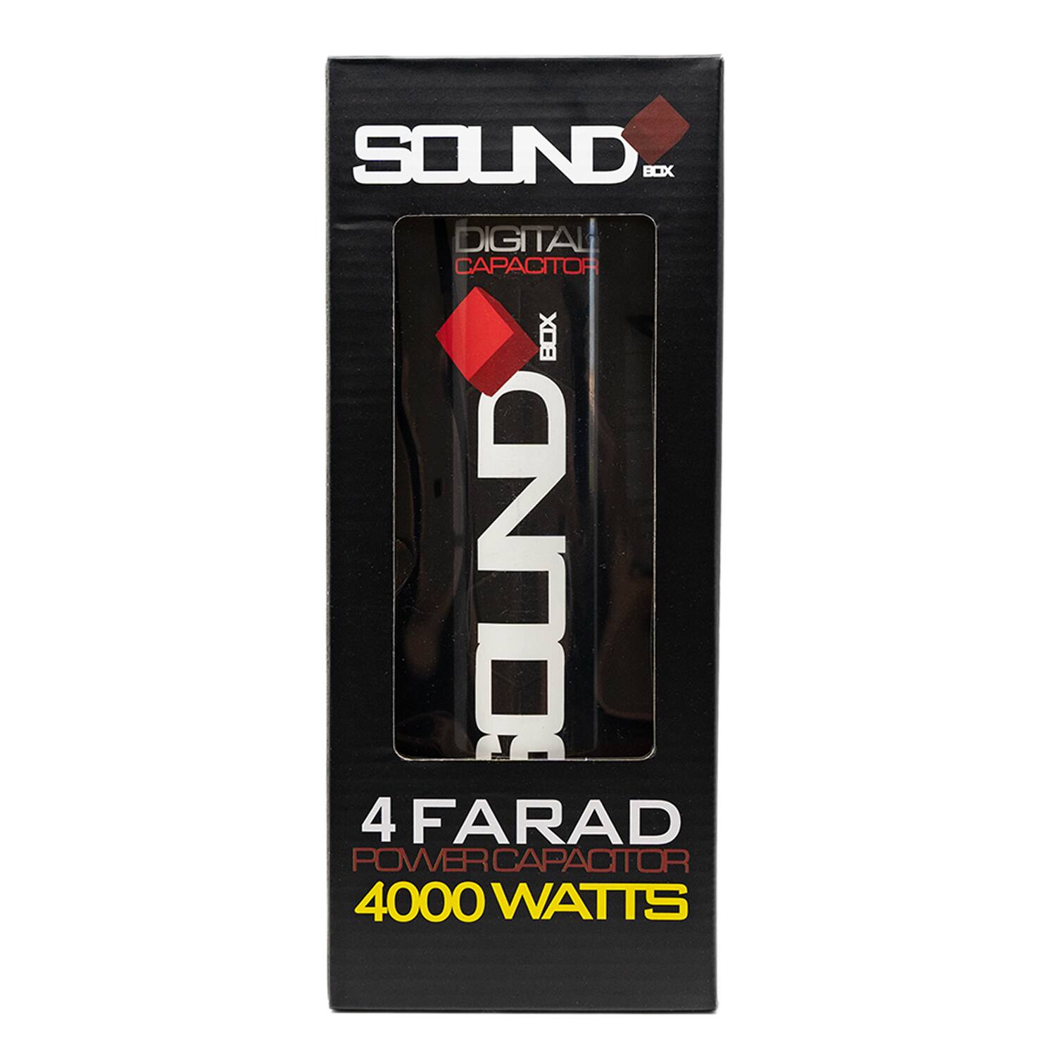 SOUND BOX DIGITAL CAPACITOR BOX 4 FARAD POWER CAPACITOR 4000 WATTS