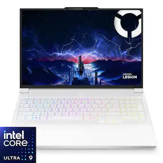 Lenovo - Legion 7i 16" 2.5k OLED Gaming Laptop - Intel Core Ultra 9 275HX 2025 - 32GB RAM - NVIDIA GeForce RTX 5070 - 1TB SSD - Glacier White
