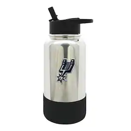 Great American Products - San Antonio Spurs 32oz. Team Color Chrome Hydration Bottle - Multicolor