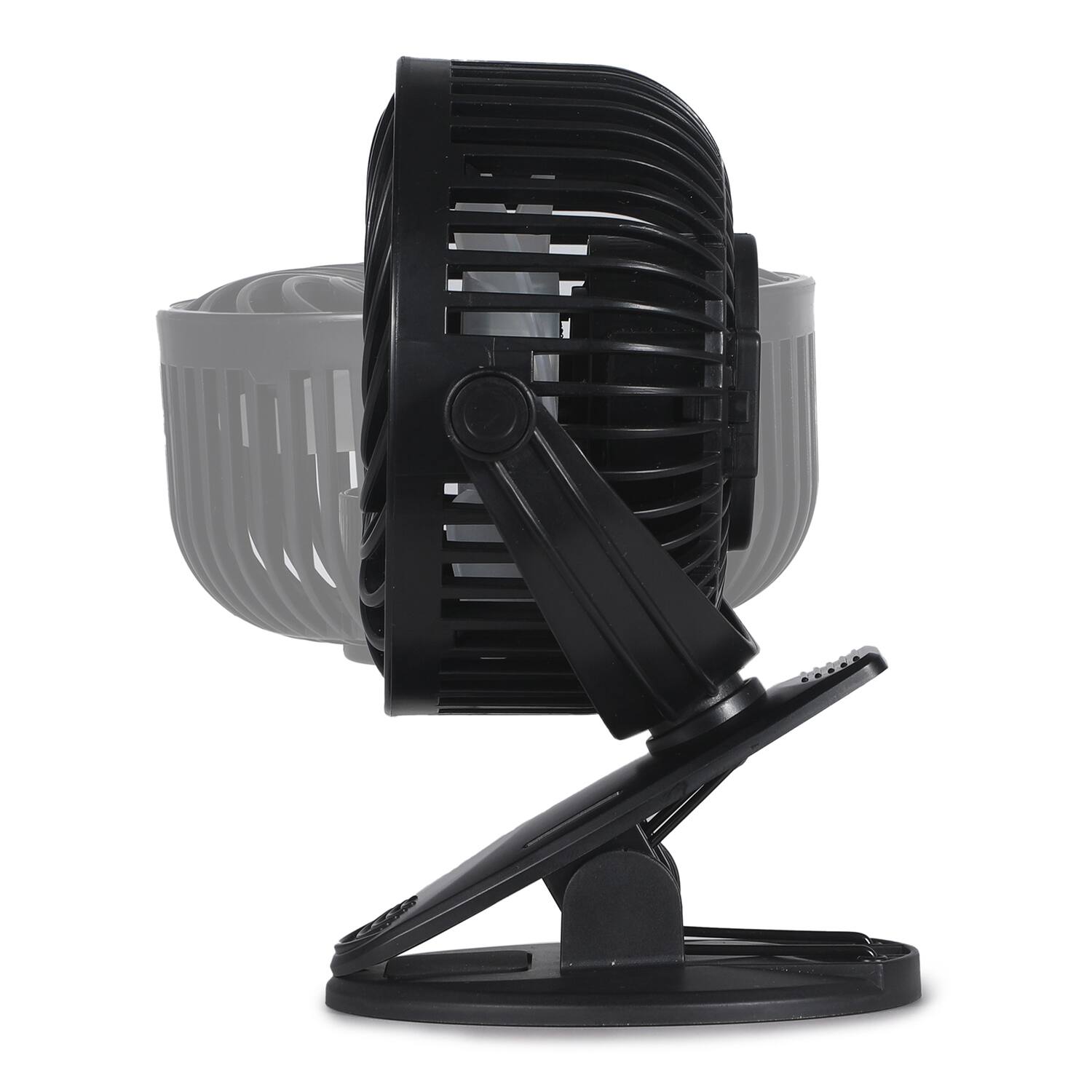 Alt View 8. Black+Decker - BLACK+DECKER 4" Convertible Cooling Fan, Clip Fan and Standing Fan, Desk Fan 2-Pack, Black - Black.