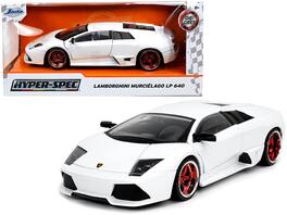 Lamborghini Murcielago LP640 "Hyper-Spec" 1/24 Diecast Model Car by Jada - White